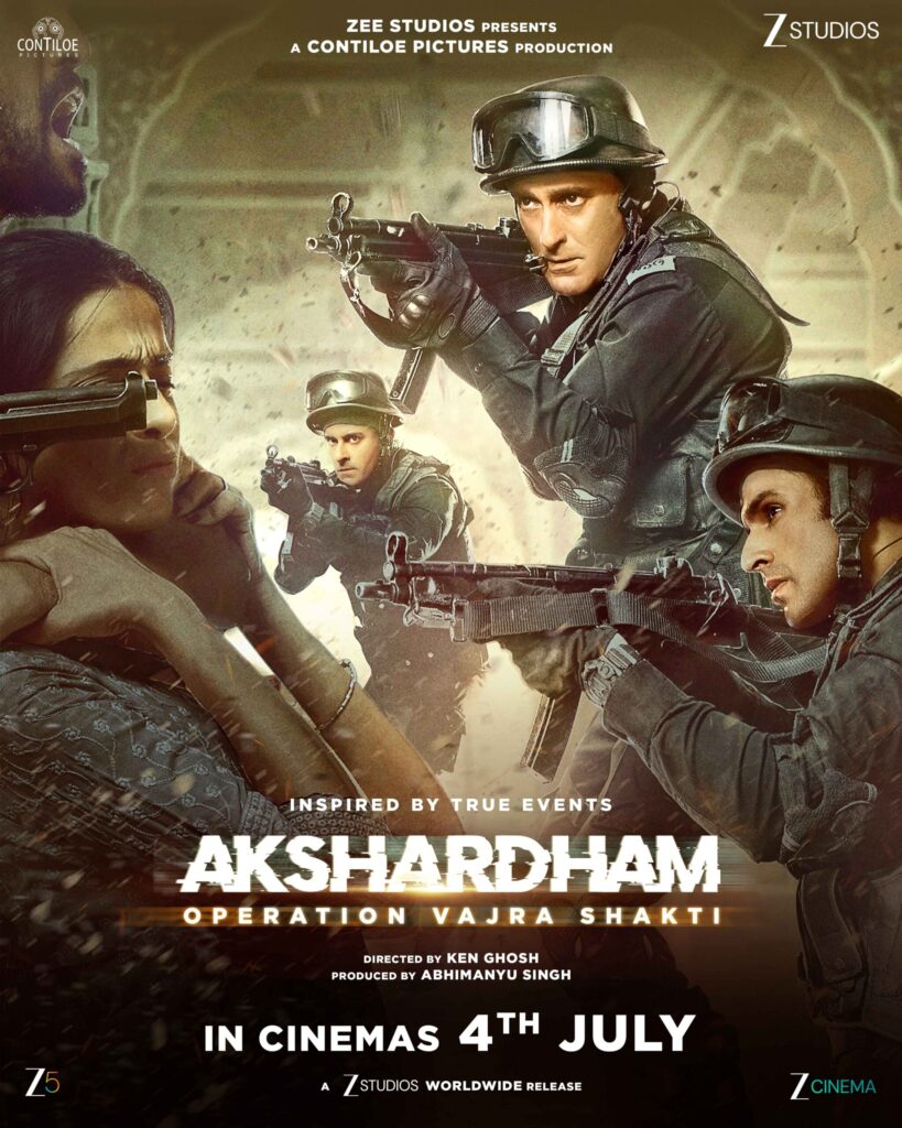 Akshardham Operation Vajra Shakti (2025) 720p HDCAMRip Full Hindi Movie